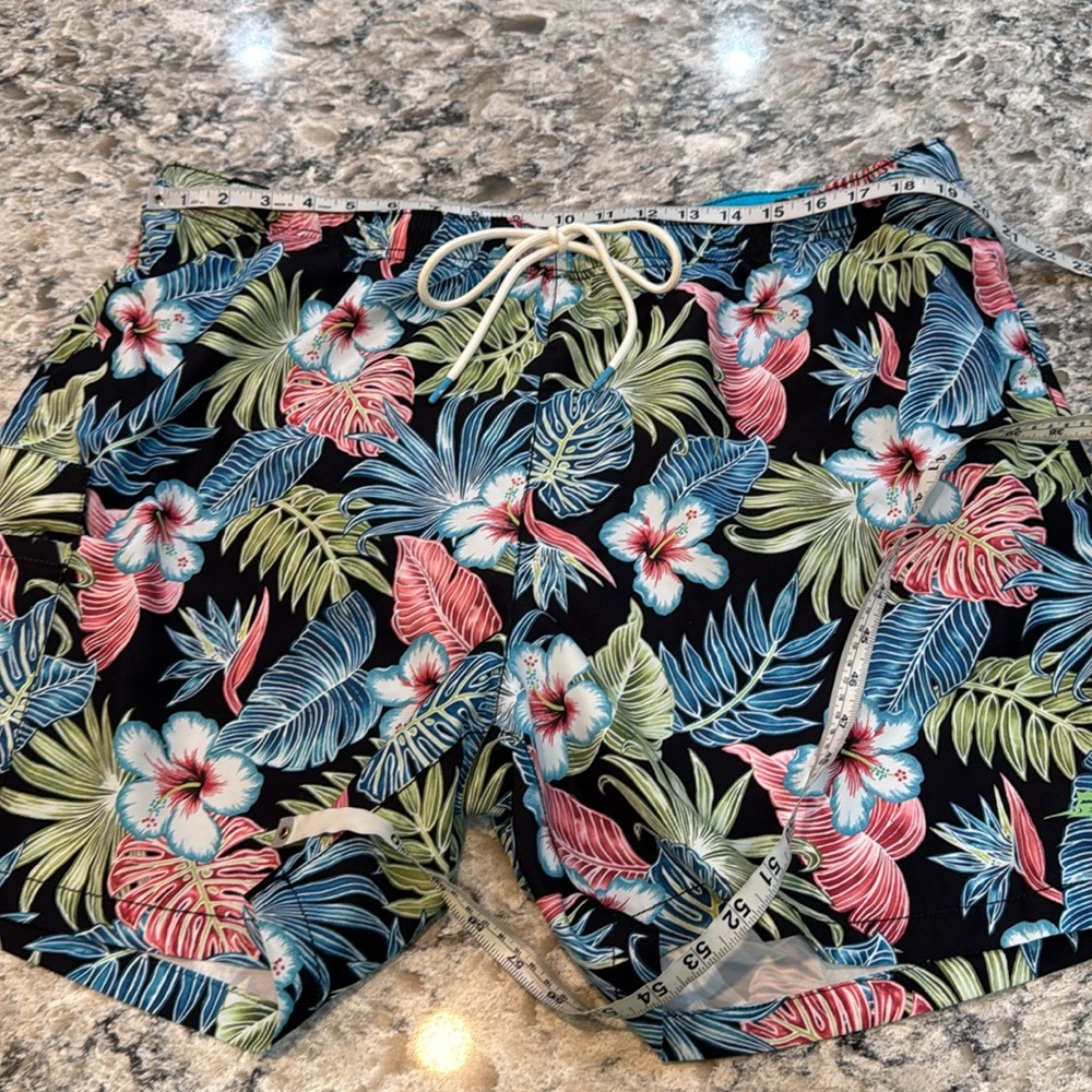 Tommy Bahama Naples Konkan Jungle Swim Trunks XXL NWT Tropical Print - Picture 8 of 15